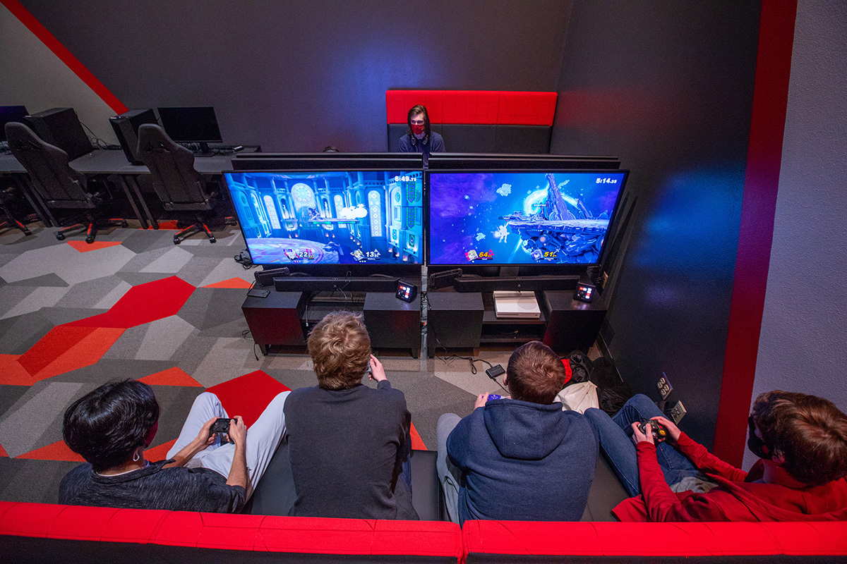 New gaming room brings students together, promotes camaraderie • Inside